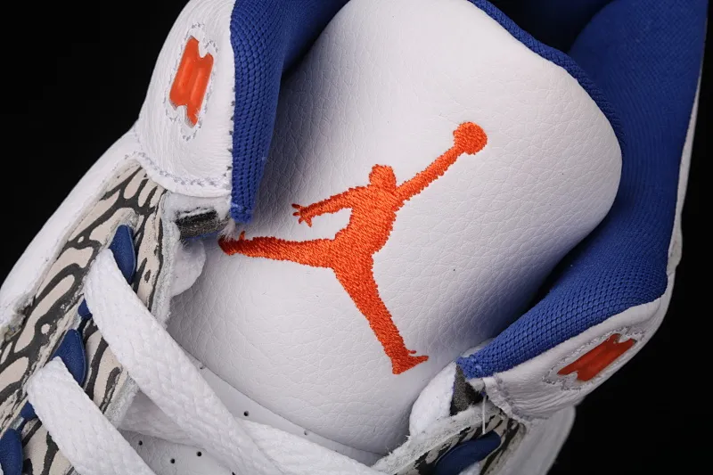 All categories Air Jordan Jordan series basketball shoes Air Jordan 3 Air Jordan 3 Retro "Knicks" AJ3 Joe 3 Knicks color 136064-148